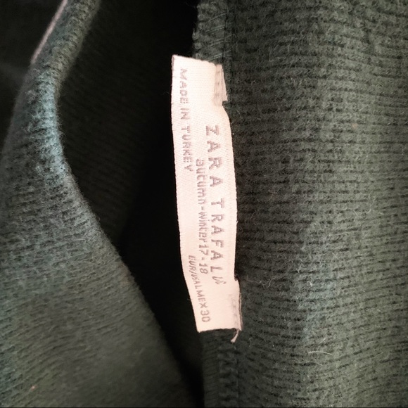 Zara Trafaluc Retro 1980 High Neck Sweatshirt - Picture 5 of 5